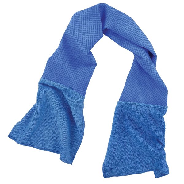 Chill-Its By Ergodyne Blue Multi-Purpose Cleaning Cooling Towel 6604